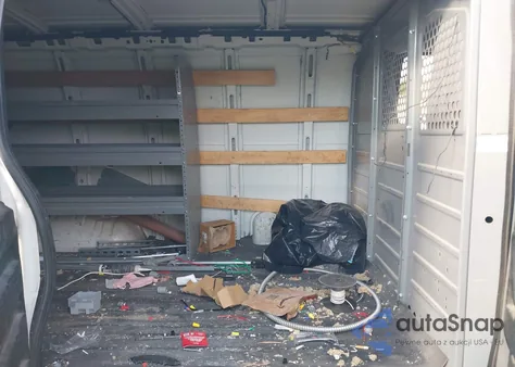 2017 GMC Savana 2500 Work Van z USA, uszkodzony, nr VIN 1GTW7AFF1H1915260